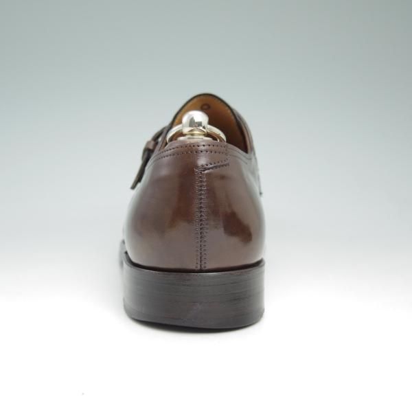 極上★ジョンロブ製 SIZE 41.5/UK7.5程度【希少★エルメス別注/HERMES】H103/JARVIS/モンクストラップ/JOHN LOBB★c506