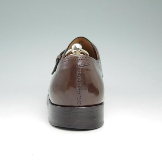 極上★ジョンロブ製 SIZE 41.5/UK7.5程度【希少★エルメス別注/HERMES】H103/JARVIS/モンクストラップ/JOHN LOBB★c506