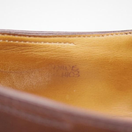 極上★ジョンロブ製 SIZE 41.5/UK7.5程度【希少★エルメス別注/HERMES】H103/JARVIS/モンクストラップ/JOHN LOBB★c506