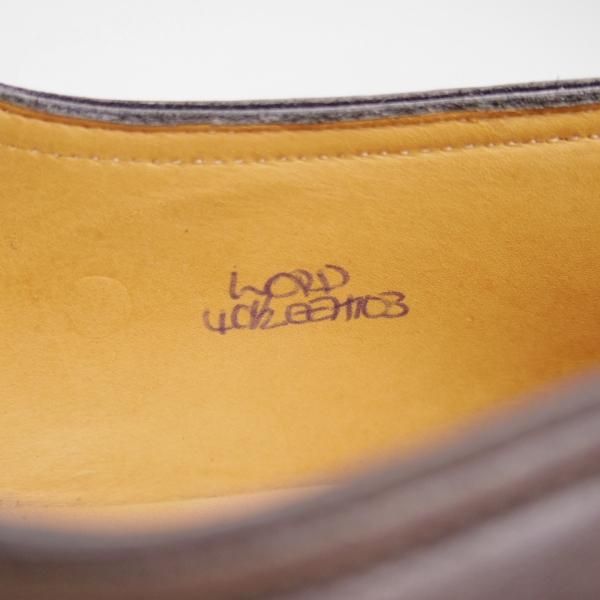 極上★ジョンロブ製 SIZE 40.5/UK6.5程度【希少★エルメス別注/HERMES】H103/LORD/ダブルモンク/ミュージアムカーフ/JOHN LOBB★c508