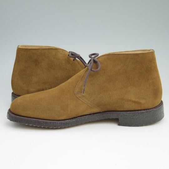 極美品★チャーチ 85F/UK8.5【★マラッカ色/RYDER】81ラスト/スエード/ライダー/4都市ロゴ/チャッカブーツ/Church's★c509
