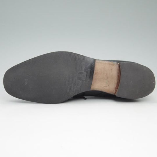 極上★チャーチ 85E/UK8.5【貴重★2都市ロゴ/73ラスト/旧チャーチ】JERMYN/プレーントゥ/黒/カーフ/Church's★c510