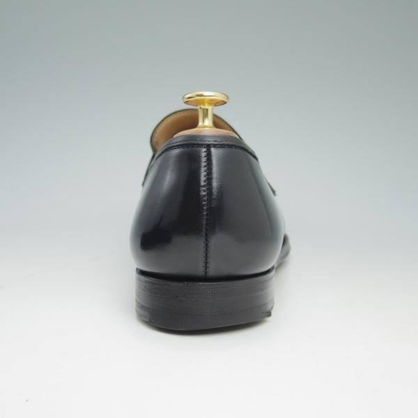 極上★クロケット&ジョーンズ 7.5E【★プール/POOLE】366ラスト/コインローファー/カーフ/Crockett&Jones★c511