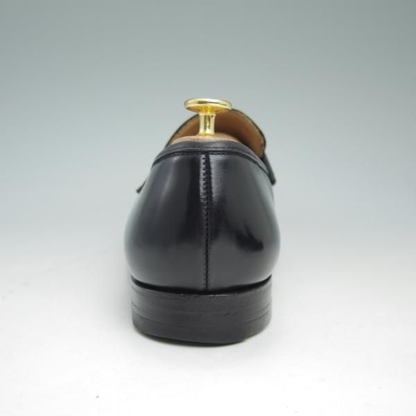 極上★クロケット&ジョーンズ 7.5E【★プール/POOLE】366ラスト/コインローファー/カーフ/Crockett&Jones★c511