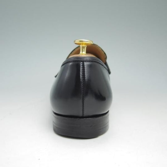 極上★クロケット&ジョーンズ 7.5E【★プール/POOLE】366ラスト/コインローファー/カーフ/Crockett&Jones★c511