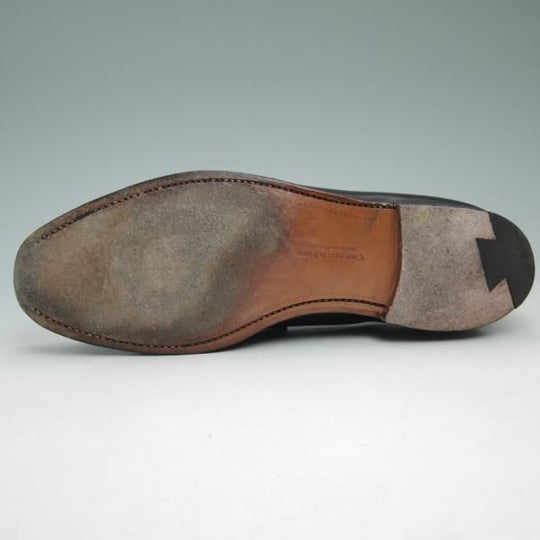 極上★クロケット&ジョーンズ 7.5E【★プール/POOLE】366ラスト/コインローファー/カーフ/Crockett&Jones★c511