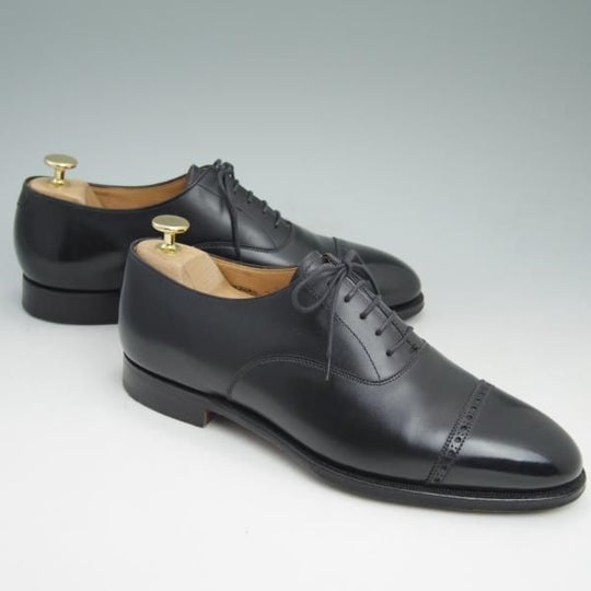 美品★クロケット&ジョーンズ 7.5D【★マスターロイド(ハンドグレード)/ロイドフットウェア別注/CURZON】カーフ/Crockett&Jones★c512