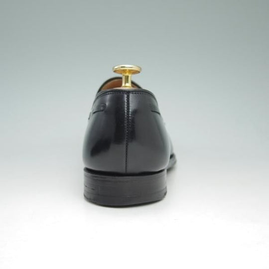 美品★クロケット&ジョーンズ 5.5E【★キャベンディッシュ/CAVENDISH 2】タッセルローファー/カーフ/黒/Crockett&Jones★c513