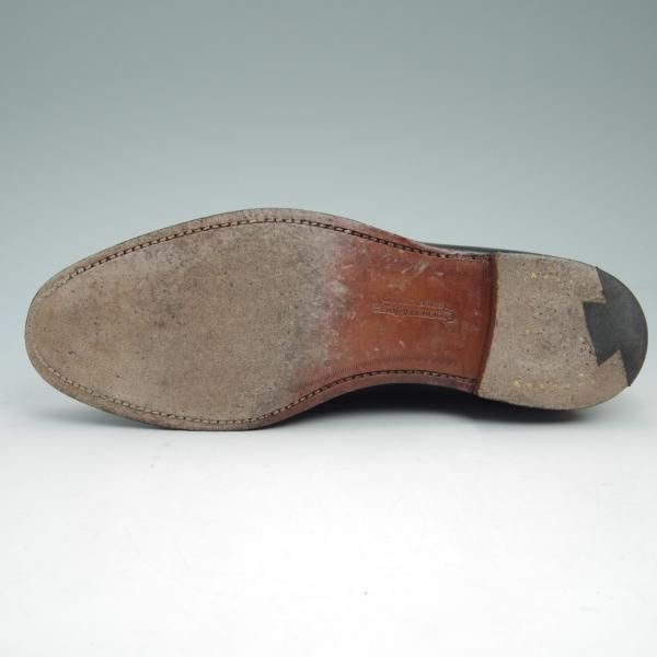 美品★クロケット&ジョーンズ 5.5E【★キャベンディッシュ/CAVENDISH 2】タッセルローファー/カーフ/黒/Crockett&Jones★c513