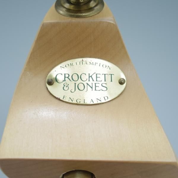 極上★クロケット&ジョーンズ SIZE 7【★純正シューツリー/631】木製シューキーパー/Crockett&Jones★c514