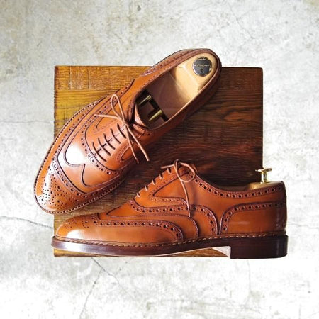 極美品★(伊)シルヴァノ・ラッタンジ SIZE 7.5【高額★ベンティベーニャ製法】オックスフォード/シルバノ/Silvano Lattanzi★c515