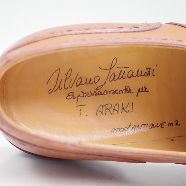 極美品★(伊)シルヴァノ・ラッタンジ SIZE 7.5【高額★ベンティベーニャ製法】オックスフォード/シルバノ/Silvano Lattanzi★c515