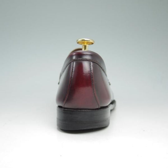 極上★(米)ジョンストン&マーフィー 8EE【★アリストクラフト/ARISTCRAFT】コインローファー/カーフ/Johnston&Murphy★c516