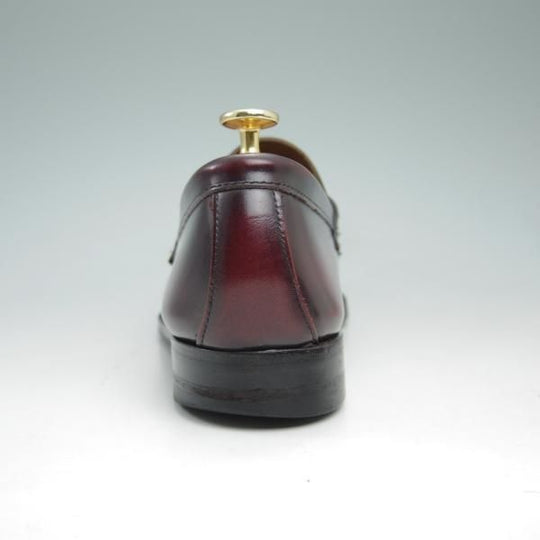 極上★(米)ジョンストン&マーフィー 8EE【★アリストクラフト/ARISTCRAFT】コインローファー/カーフ/Johnston&Murphy★c516