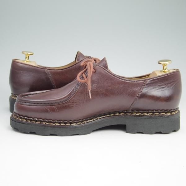 極上★パラブーツ SIZE 40.5【★ミカエル/MICHAEL/マロン/MARRON】リスレザー/チロリアンシューズ/マルシェソール/Paraboot★c517