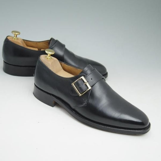 極上★チャーチ US8D/UK7.5【貴重★米国ライン/TWEED/チーニーOEM製品】モンクストラップ/89ラスト/ロイヤルツイード/カーフChurch's★c518
