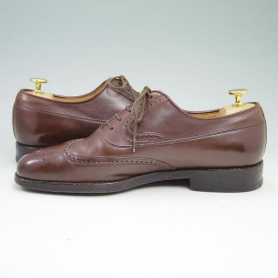 極上★チャーチ UK7/70F【貴重★英国製/ボロネーゼ製法/34ラスト/フルブローグ】ブラックラピド製法/カーフ/Church's★c520