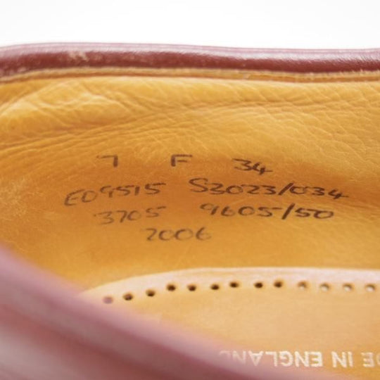 極上★チャーチ UK7/70F【貴重★英国製/ボロネーゼ製法/34ラスト/フルブローグ】ブラックラピド製法/カーフ/Church's★c520