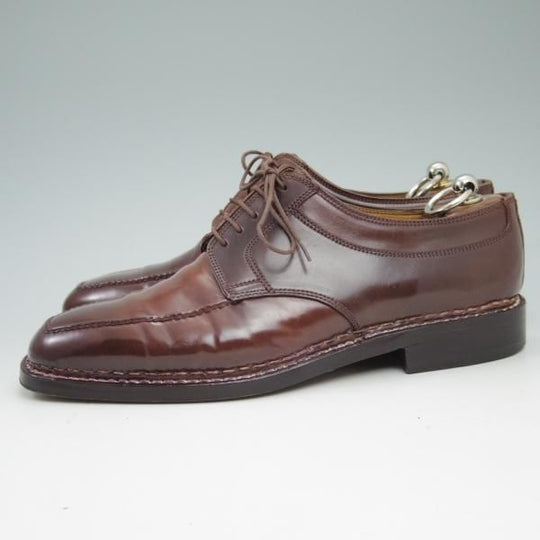 ★(伊)エンツォボナフェ SIZE 40.5【定価20万円以上★コードバン仕様/ノルベジェーゼ製法】Uチップ/Enzo Bonafe★c522