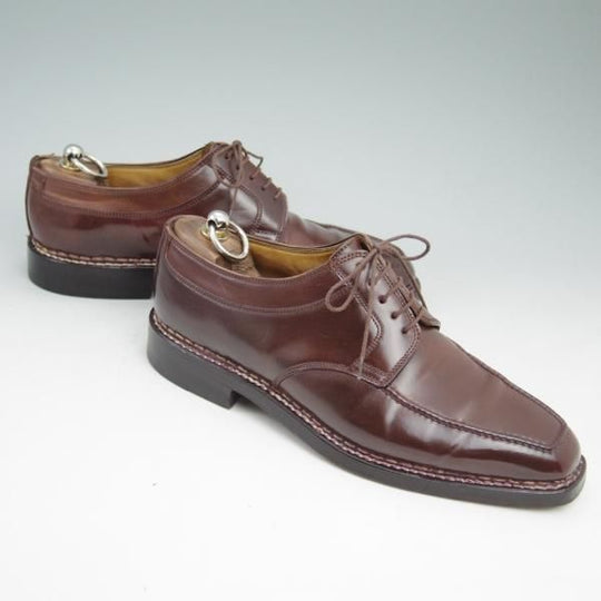★(伊)エンツォボナフェ SIZE 40.5【定価20万円以上★コードバン仕様/ノルベジェーゼ製法】Uチップ/Enzo Bonafe★c522