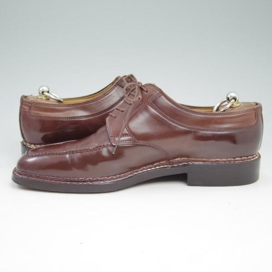 ★(伊)エンツォボナフェ SIZE 40.5【定価20万円以上★コードバン仕様/ノルベジェーゼ製法】Uチップ/Enzo Bonafe★c522