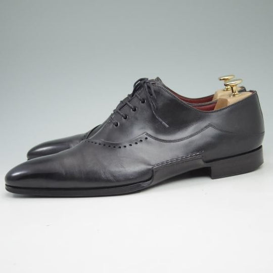 極上★マグナーニ SIZE 42【★オパンケ/ボロネーゼ製法】オックスフォードシューズ/カーフ/MAGNANNI★c524
