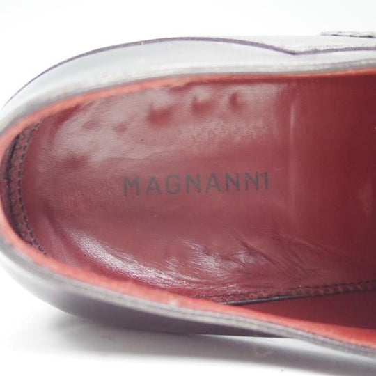 極上★マグナーニ SIZE 42【★オパンケ/ボロネーゼ製法】オックスフォードシューズ/カーフ/MAGNANNI★c524