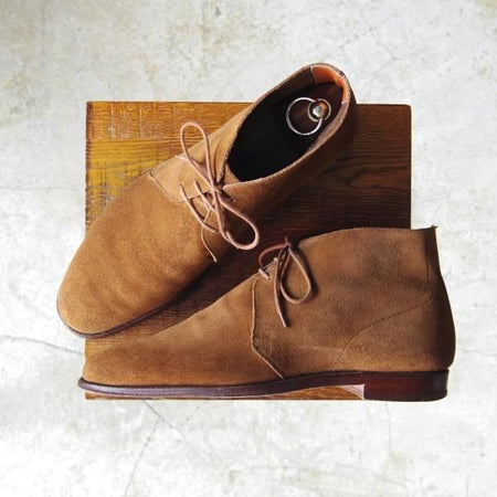 ★クロケット&ジョーンズ 8D【★チャッカ/CHUKKA】200ラスト/ブラウン/スエード/チャッカブーツ/Crockett&Jones★c525
