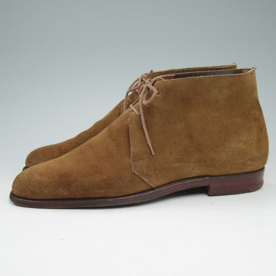 ★クロケット&ジョーンズ 8D【★チャッカ/CHUKKA】200ラスト/ブラウン/スエード/チャッカブーツ/Crockett&Jones★c525