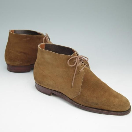 ★クロケット&ジョーンズ 8D【★チャッカ/CHUKKA】200ラスト/ブラウン/スエード/チャッカブーツ/Crockett&Jones★c525