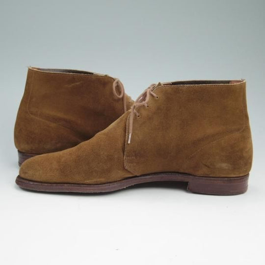 ★クロケット&ジョーンズ 8D【★チャッカ/CHUKKA】200ラスト/ブラウン/スエード/チャッカブーツ/Crockett&Jones★c525