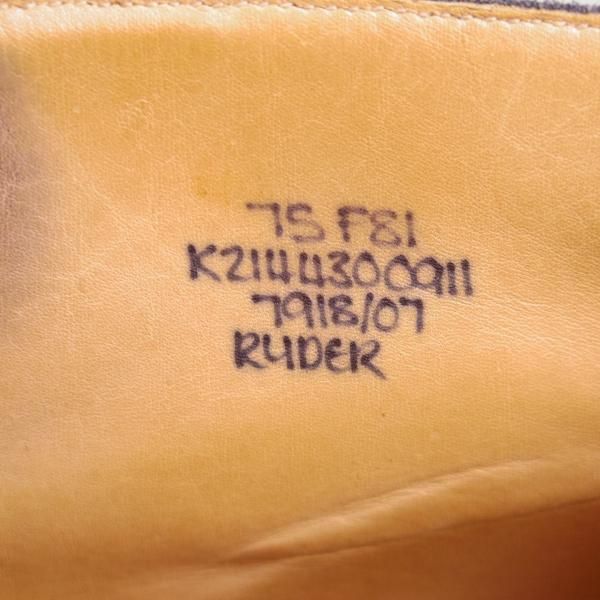 極上★チャーチ 75F/UK7.5【★ダイナイトソール/RYDER 3/チャッカブーツ】ネイビー/スエード/81ラスト/ライダー3/4都市ロゴ/Church's★c526