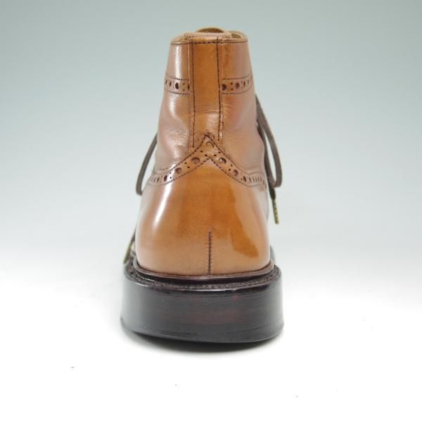 極上★(英)Loake/ローク UK6.5F【★カントリーブーツ/Burford 2/バーフォード】ブーツ/ウイングチップ/フルブローグ★c527