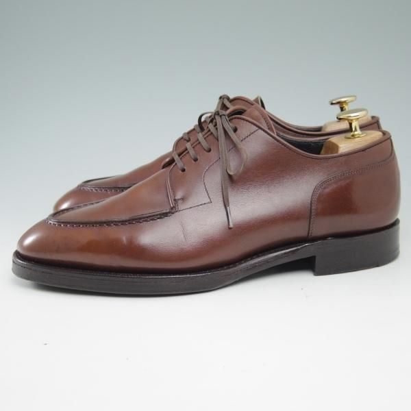 極上★ジョンストン&マーフィー SIZE 6.5【★クラウンアリストクラフト/CROWN ARISTOCRAFT】Uチップ/カーフ/Johnston&Murphy★c528