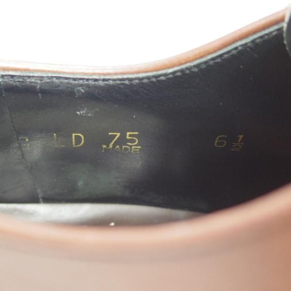 極上★ジョンストン&マーフィー SIZE 6.5【★クラウンアリストクラフト/CROWN ARISTOCRAFT】Uチップ/カーフ/Johnston&Murphy★c528