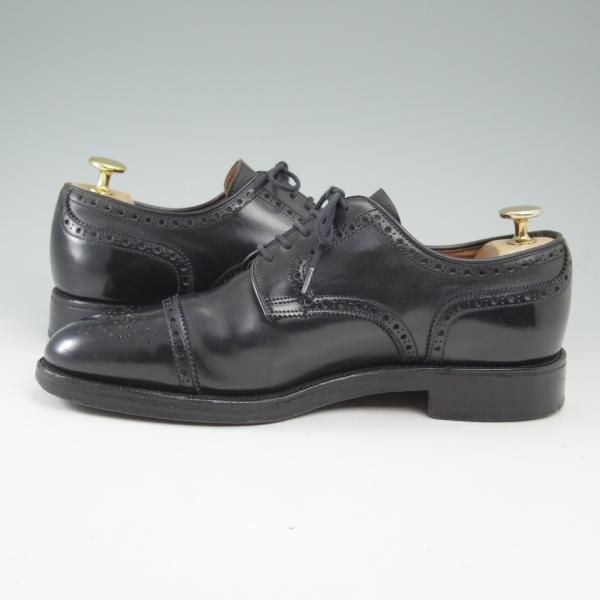 極上★クロケット&ジョーンズ 6E【★バーニーズ ニューヨーク別注/BARNEYS NEWYORK】317ラスト/セミブローグ/Crockett&Jones★c530