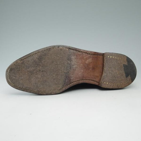 極上★クロケット&ジョーンズ 6E【★バーニーズ ニューヨーク別注/BARNEYS NEWYORK】317ラスト/セミブローグ/Crockett&Jones★c530