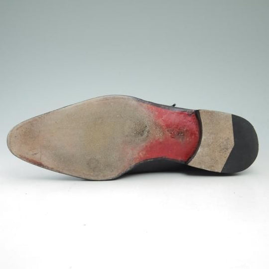 極上★(伊)DUCAL/デュカル SIZE 40【定価8万程度★ワールドフットウェアギャラリー取扱】サイドレース/World Footwear Gallery★c531