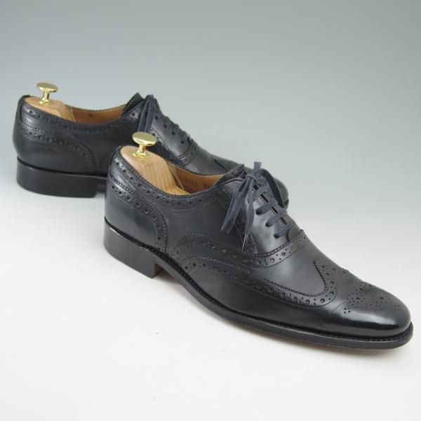 GRENSON グレンソン　フルブローグ　ブラック　7ハーフ　7.5 GRENSON グレンソン フルブローグ ブラック 7ハーフ 7.5