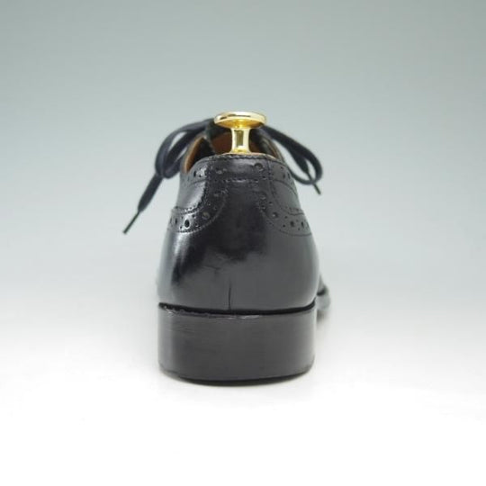 極上★(英)グレンソン SIZE 7.5【★フルブローグ】カーフ/5139-01/ウイングチップ/GRENSON★c532