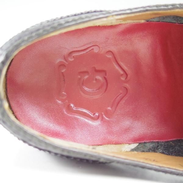 極上★(英)グレンソン SIZE 7.5【★フルブローグ】カーフ/5139-01/ウイングチップ/GRENSON★c532