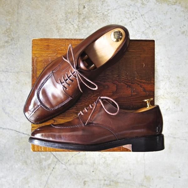 ★ジョンロブ 6E【★スキンステッチ仕様/8896ラスト/BORDER】ボーダー/Uチップ/カーフ/JOHN LOBB★c536