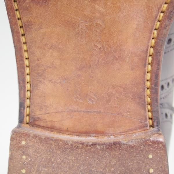 極上★チャーチ 85G/UK8.5【★旧チャーチ/73ラスト/CHETWYND/チェットウィンド】旧ロゴ/3都市ロゴ/カーフ/Church's★c538