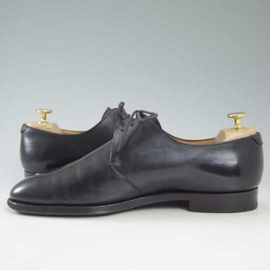 ★クロケット&ジョーンズ 7.5E【★ロイドフットウェア別注/Lloyd Footwear】プレーントゥ/Vフロント/Jシリーズ/Crockett&Jones★c539