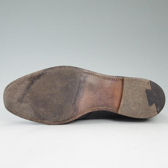 ★クロケット&ジョーンズ 7.5E【★ロイドフットウェア別注/Lloyd Footwear】プレーントゥ/Vフロント/Jシリーズ/Crockett&Jones★c539