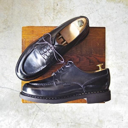 極上★パラブーツ SIZE 6.5【★シャンボード/CHAMBORD】リスレザー/NOIR/TEXソール/Uチップ/Paraboot★c540