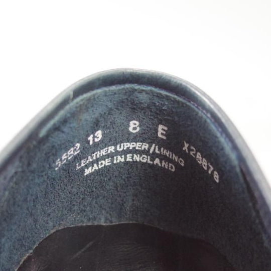 極美品★クロケット&ジョーンズ 8E【★ポールスミス コレクション別注/Paul Smith】ネイビー/コインローファー/Crockett＆Jones★c541