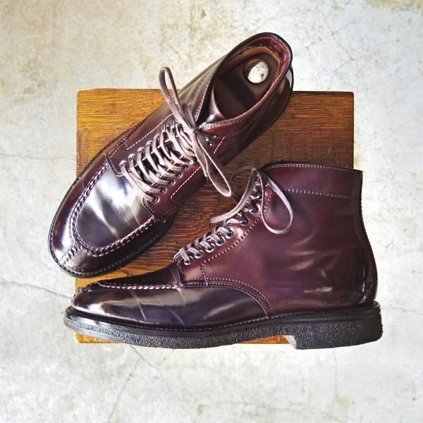 Alden タンカーブーツ 4540H 7D コードバン オールデン タンカーブーツ コードバン ダークバーガンディ （ALDEN
