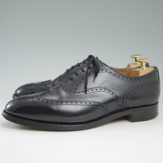 極上★チャーチ 85F/UK8.5【★旧チャーチ/73ラスト/CHETWYND/チェットウィンド】3都市ロゴ/カーフ/フルブローグ/Church's★c547