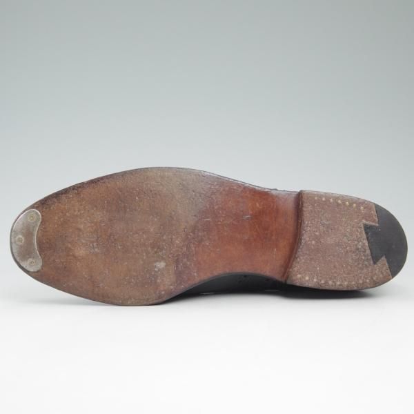 極上★クロケット&ジョーンズ UK6.5/US7D【★ブルックスブラザーズ別注/Peal&co】240ラスト/BROOKS BROTHERS/カーフ/Crockett&Jones★c550
